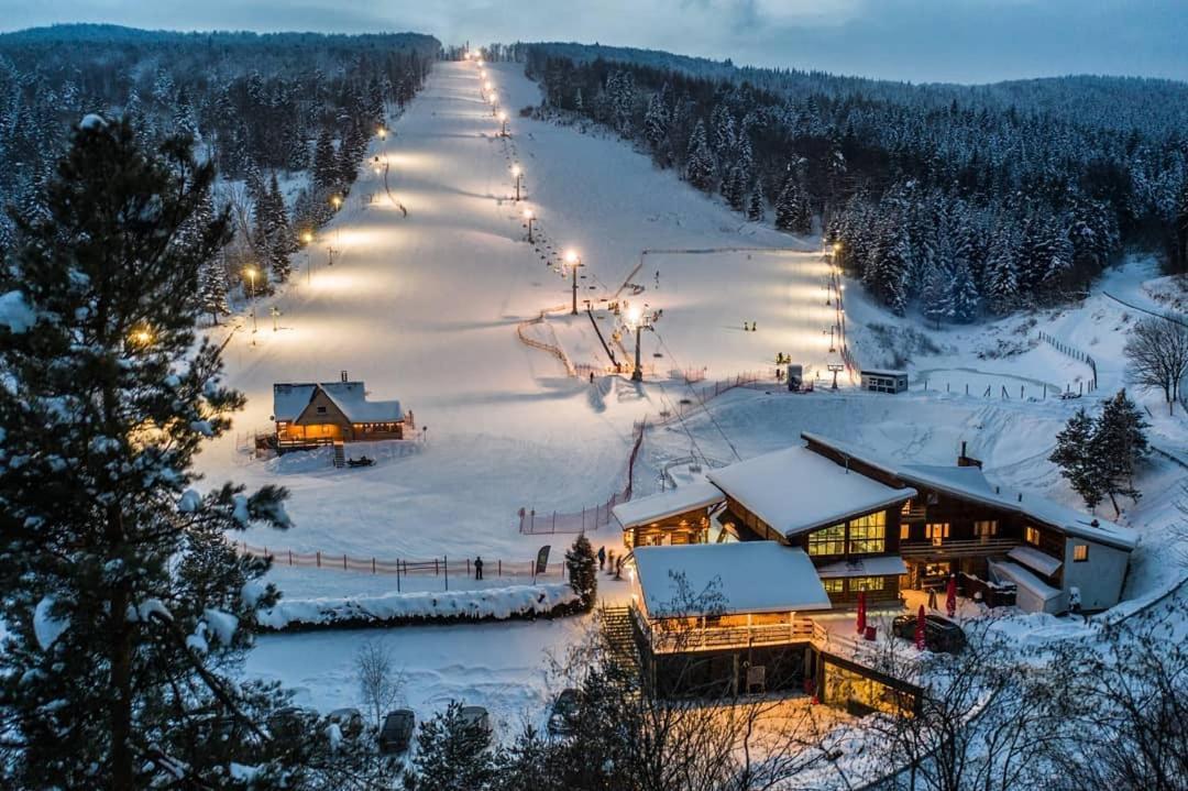 Pensjonat Laworta Ski Ustrzyki Dolne Exterior foto
